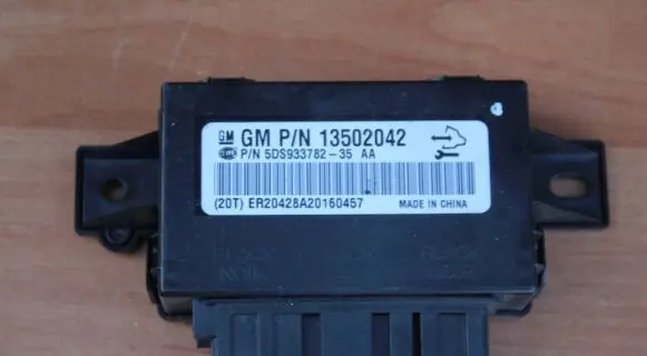 Opel Insignia A Seat control module 13502042 5DS933782 ER20428A20160457