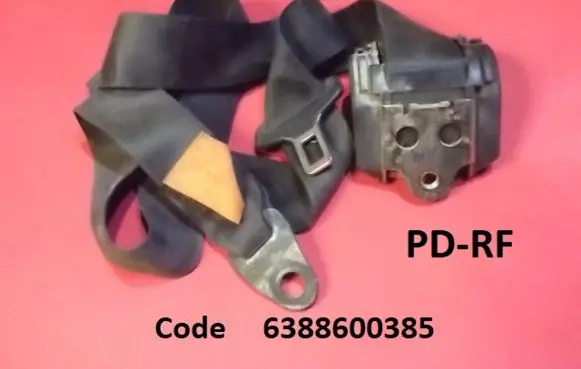 Mercedes-Benz Vito Viano W638 Front seatbelt 6388600385