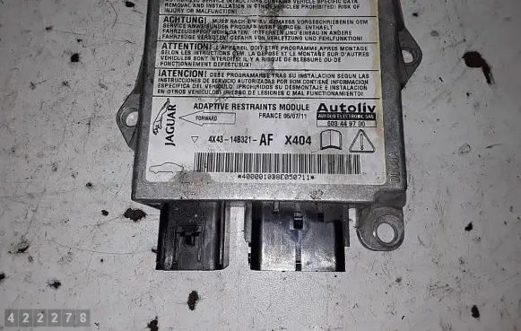 Jaguar X-Type Airbag control unit/module 4X43-14B321-AF