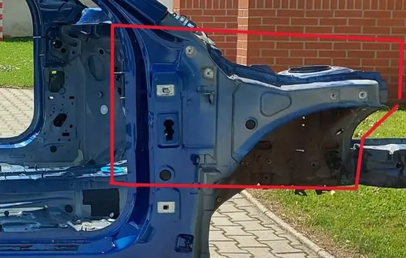 Front quarter panel