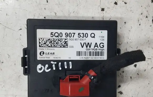 Skoda Octavia Mk3 (5E) Gateway control module 5Q0907530Q