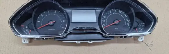 Peugeot 208 I Speedometer (instrument cluster) 9801904780