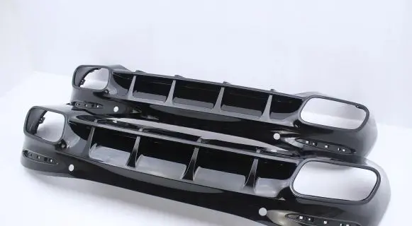 Mercedes-Benz AMG GT R190 C190 Rear bumper trim bar molding a1928858300