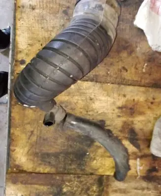 Mercedes-Benz Sprinter W901 W902 W903 W904 Intake resonator A9015283882