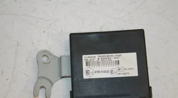 Toyota Corolla Verso E121 Immobilizer control unit/module 897800F020 626492000 97RI012022
