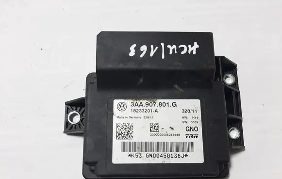 Volkswagen Tiguan Rear brake EMF control unit/module 3AA907801G