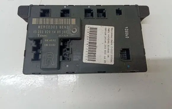 Mercedes-Benz C W203 Door control unit/module 2038201485