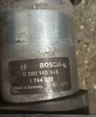 BMW 3 E46 Idle control valve (regulator) 1744713 0280140545