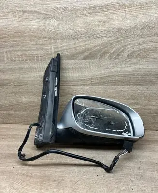 Volkswagen Touran I Front door electric wing mirror 1T0857934