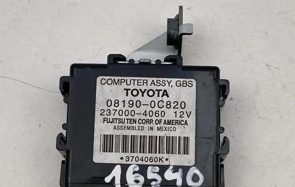 Toyota Prius Prime Alarm control unit/module 081900C820 3704060K 2370004060