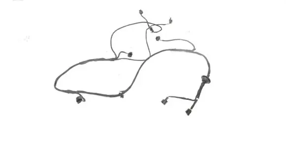 Mercedes-Benz CLS C218 X218 Parking sensor (PDC) wiring loom A2185409606