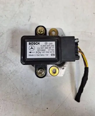 Mercedes-Benz S W220 ESP acceleration yaw rate sensor 0015429018 0265005230 0010442