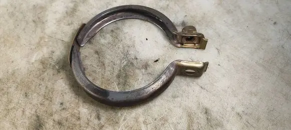 Nissan Qashqai J12 Muffler pipe connector clamp 144646RC0A