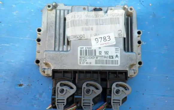 Peugeot 207 Engine control unit/module 9663786480
