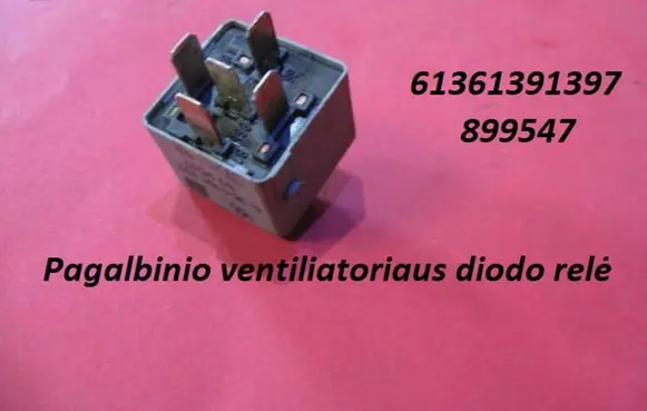 BMW 7 E32 Other relay 61361391397 899547