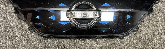 Nissan Leaf II (ZE1) Front bumper upper radiator grill 620725SK0D