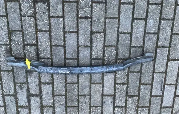 BMW 5 GT F07 Front bumper foam support bar 7200744 51117200744