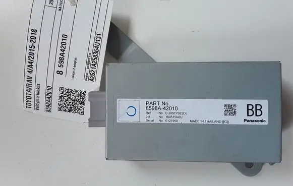 Toyota RAV 4 (XA40) Other control units/modules 8598A42010