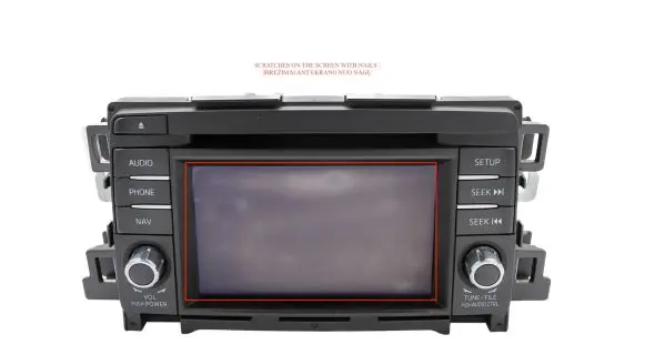 Mazda CX-5 Radio/CD/DVD/GPS head unit CVVM02F3JMA 16730171