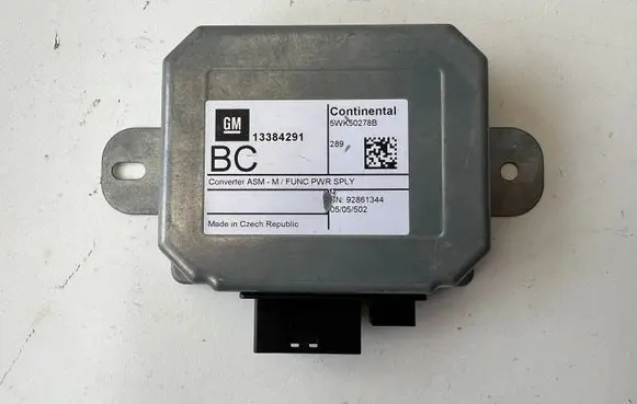 Opel Corsa E GPS navigation control unit/module 13384291 92861344 5WK50278B