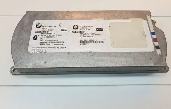 BMW 5 E60 E61 Bluetooth control unit module 9138179 84109138179