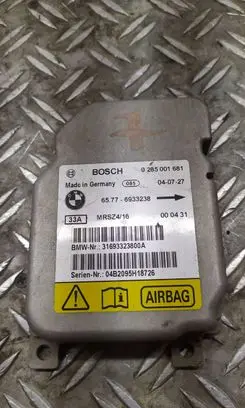 BMW X5 E53 Airbag control unit/module 0285001681 31693323800A