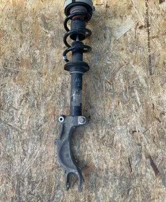 Front shock absorber with coil spring