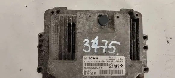 Citroen Jumper Engine control unit/module 9664356980 0281013869 9653958980