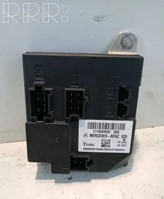 Mercedes-Benz E W211 Comfort/convenience module 2115453532