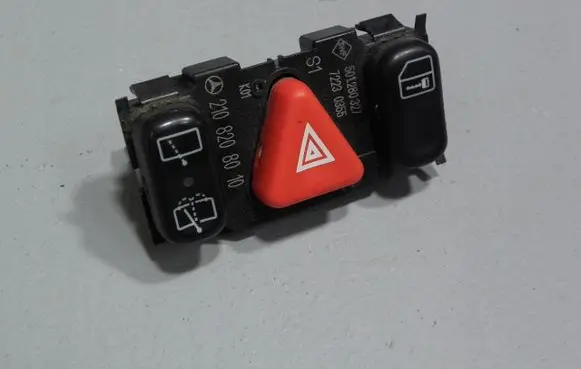 Mercedes-Benz E W210 Hazard light switch 2108208010