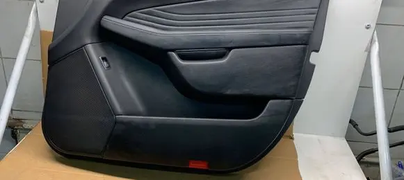 Front door card panel trim