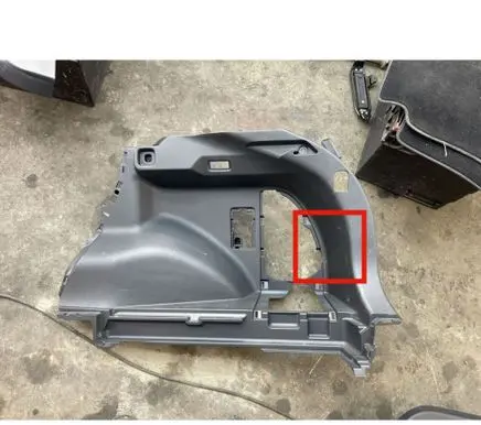 Toyota bZ4X Trunk/boot lower side trim panel 6473042290