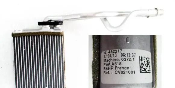 Citroen DS3 Heater blower radiator CV821001 452317 PSAA515