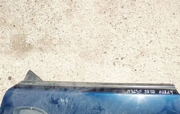 Mazda 323 F Rear door glass trim molding