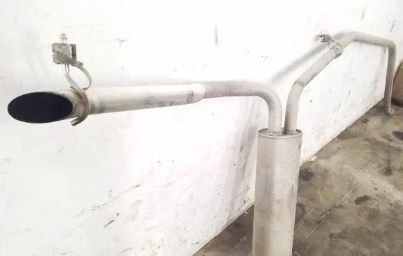 Opel Vivaro Muffler/silencer 3474903