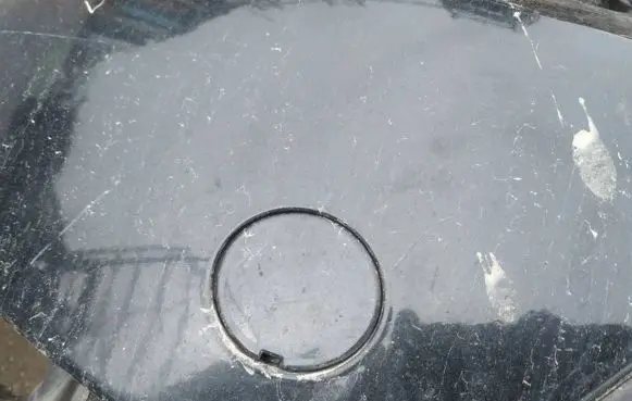 Front tow hook cap/cover