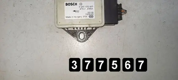 Nissan Qashqai Engine control unit/module 0265005665