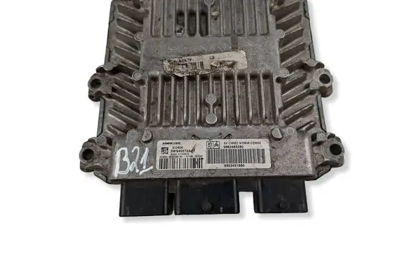 Peugeot 206 Engine control unit/module 9653451880 9662685580