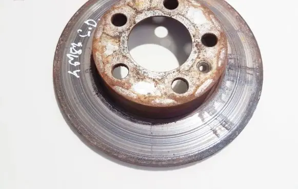 Audi A3 S3 8L Rear brake disc neventiliuojamas