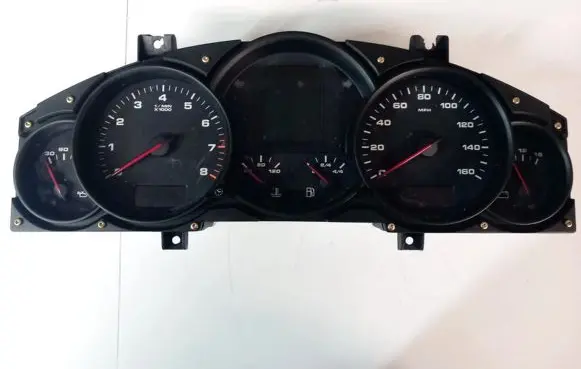 Porsche Cayenne (9PA) Speedometer (instrument cluster) 0263633521 7L5920970F