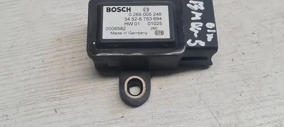 ESP acceleration yaw rate sensor