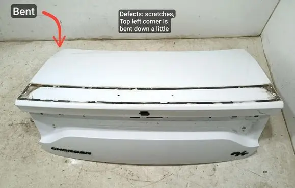 Dodge Charger Tailgate/trunk/boot lid