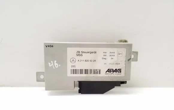 Mercedes-Benz E W211 Other control units/modules A2118205026