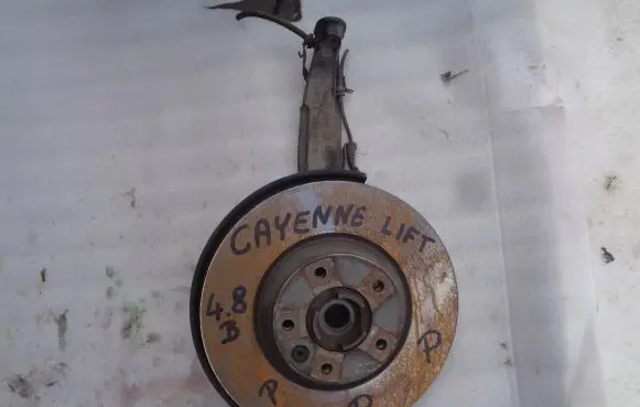 Porsche Cayenne (9PA) Front wheel hub spindle knuckle