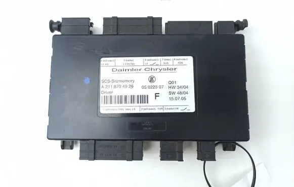 Mercedes-Benz E W211 Seat control module A2118704926
