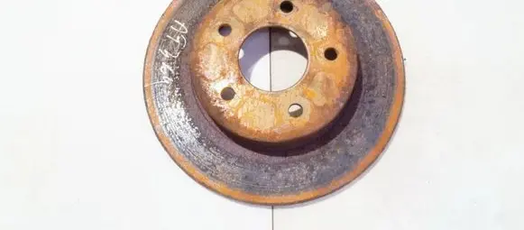 Nissan Almera Tino Rear brake disc neventiliuojamas