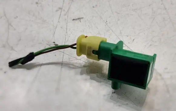 Airbag deployment crash/impact sensor