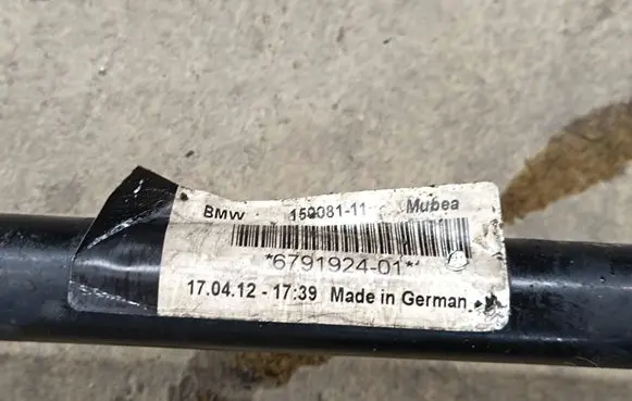 BMW 5 F10 F11 Front anti-roll bar/sway bar 6791924
