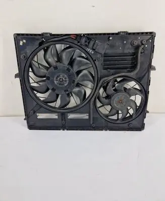 Volkswagen Touareg I Radiator cooling fan shroud 1137328172