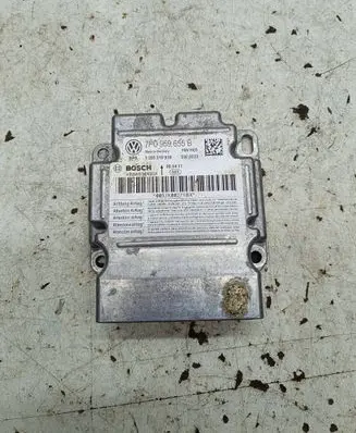 Volkswagen Touareg II Airbag control unit/module 7P0959655B 0285010939